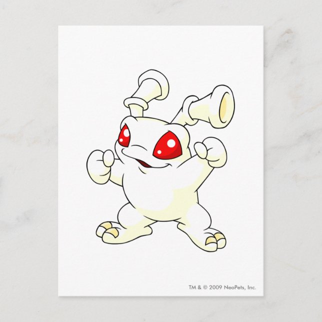 Postal Grundo White (Anverso)