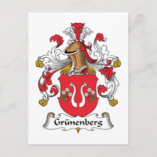 Postal Grunenberg Family Crest