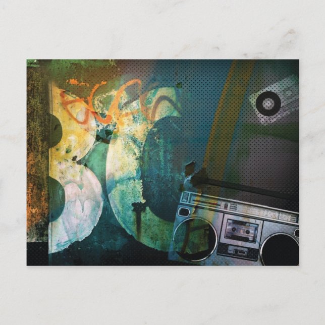 Postal Grunge Boombox (Anverso)