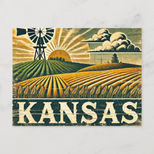 Postal Grunge Nebraska en problemas