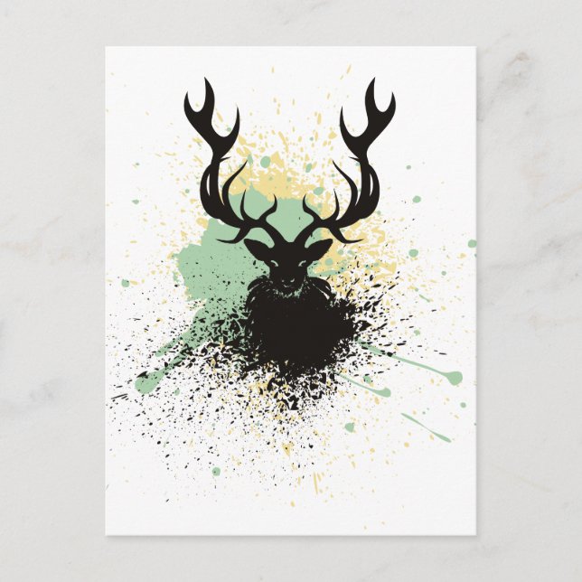 Postal Grunge Stag (Anverso)
