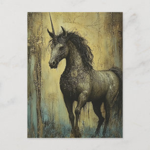Postal Grunge Unicorn oscuro