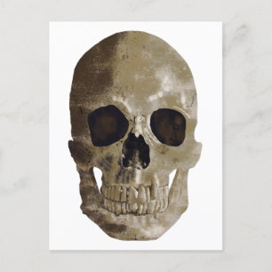 Postal Grungy Skull