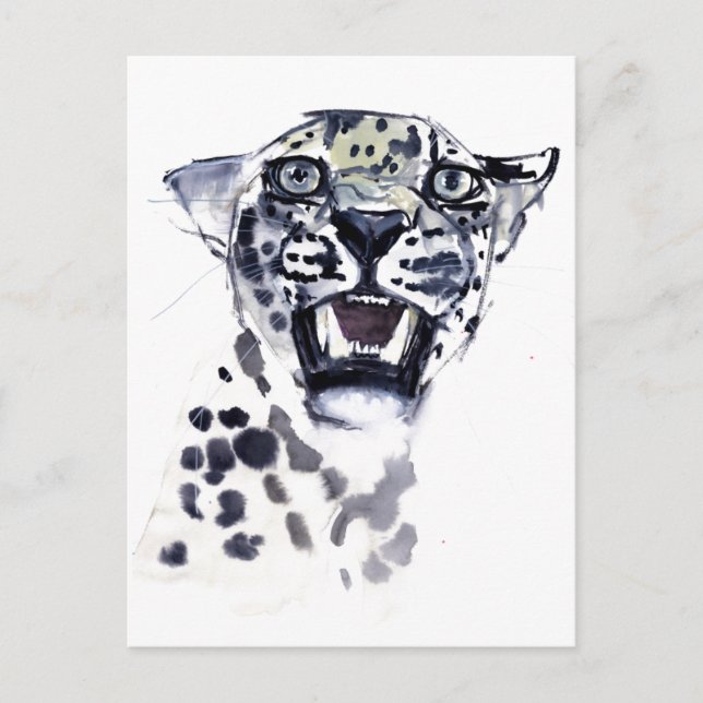 Postal Gruñido de la incisivo (Anverso)