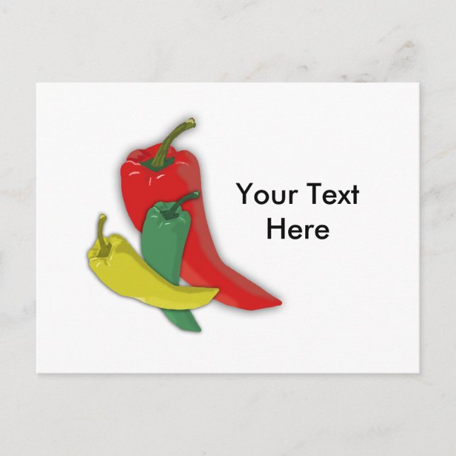 Postal Grupo Chili Pepper (Anverso)