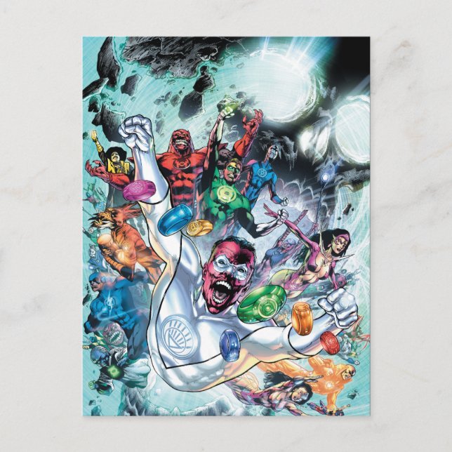 Postal Grupo corp con anillos (Anverso)