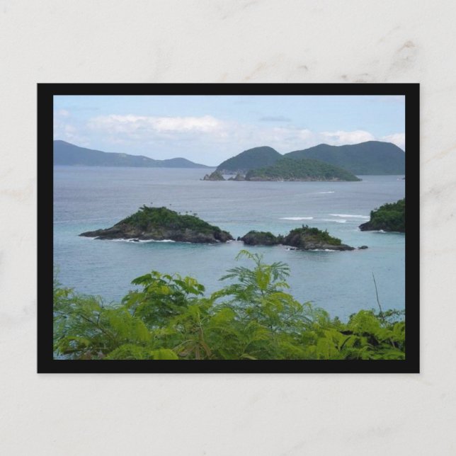 Postal Grupo de islas (Anverso)