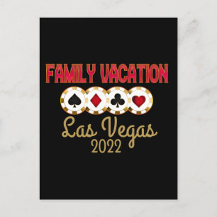 Postal Grupo de Vacaciones Familiares de Las Vegas 