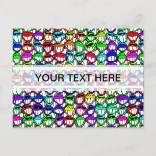 Postal GRUPO Guay SMILING FACES + tu texto