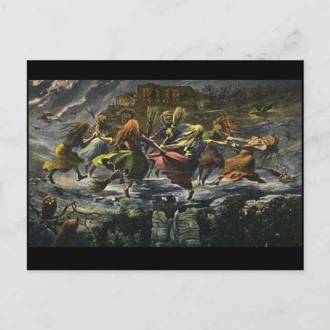 Postal Gruss vom Hexentanzplatz (Anverso)