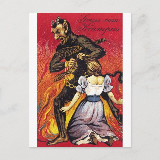 Postal Gruss Vom Krampus (Anverso)