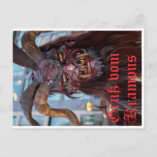 Postal Gruß vom Krampus (Anverso)