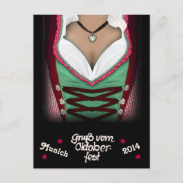 Postal Gruss vom Oktoberfest