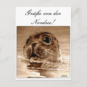 Postal ¡Grüße von der Nordsee!