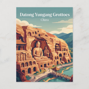 Postal Grutas de Yungang China