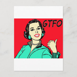 Postal GTFO Gal