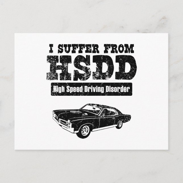 Postal GTO Pontíaco de 1967 (Anverso)