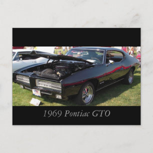Postal GTO Pontíaco de 1969
