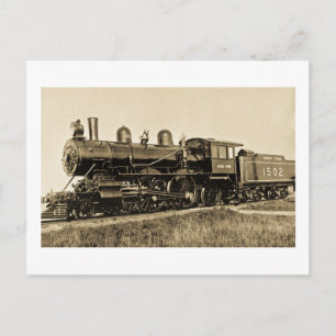 Postal GTW #1502 Baldwin construido en 1901