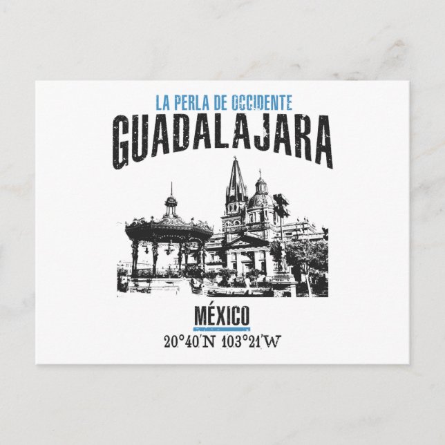 Postal Guadalajara (Anverso)