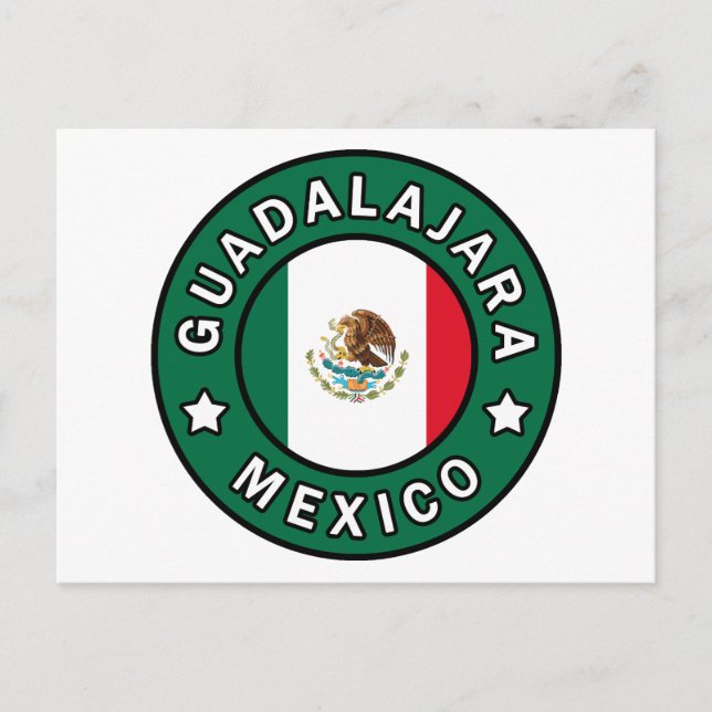 Postal Guadalajara México (Anverso)