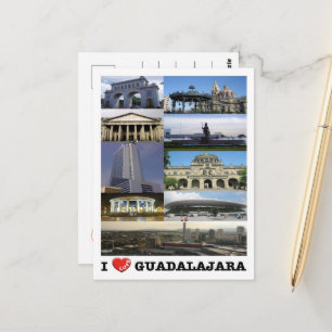 Postal Guadalajara - México - Amo -