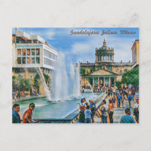 Postal Guadalajara, México Hospicio Cabañas Bella Artes