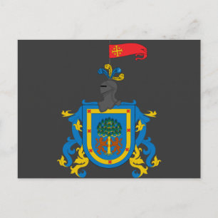 Postal Guadalajara y Estado de Jalisco, México