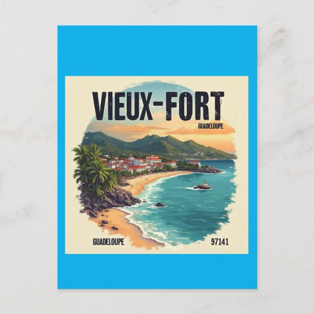 POSTAL GUADELOUPE (Anverso)
