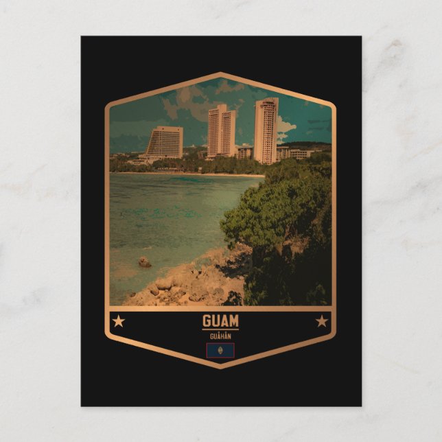 Postal Guam (Anverso)