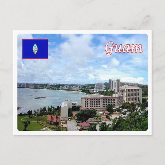 Postal Guam - (Anverso)