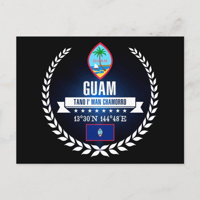 Postal Guam (Anverso)