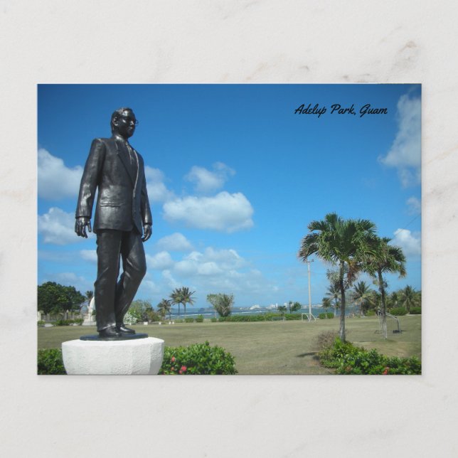 Postal GUAM 671 Adelup Park Guam (Anverso)