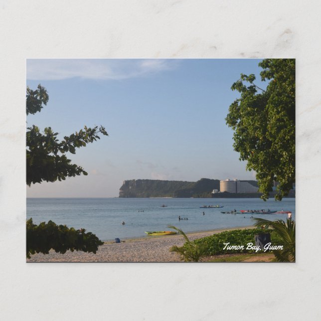 Postal GUAM 671 Bahía Tumon Guam I (Anverso)