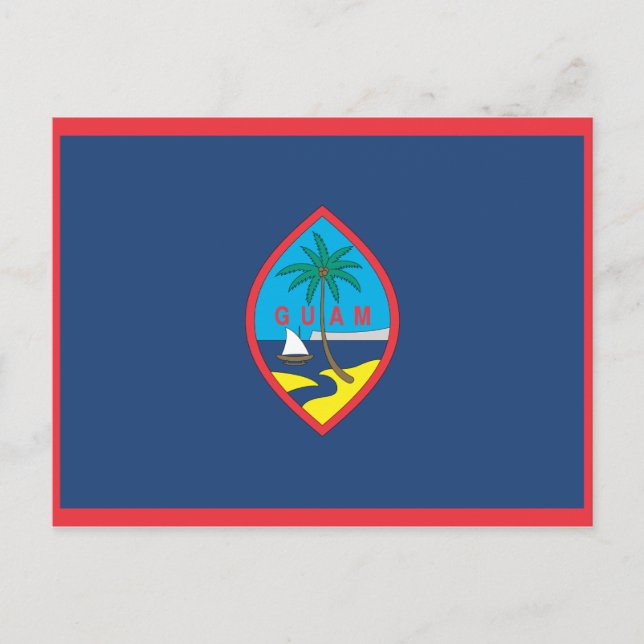 POSTAL GUAM FLAG (Anverso)