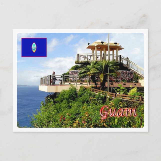 Postal Guam - Puntan Dos Amantes - (Anverso)