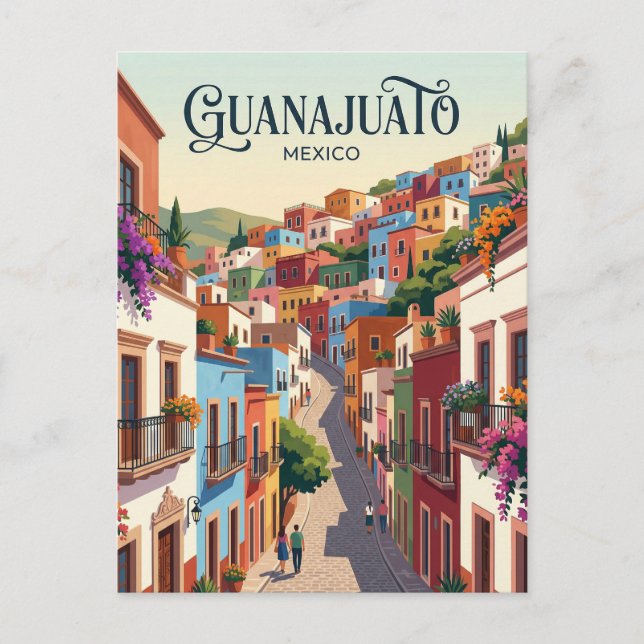 Postal Guanajuato México (Anverso)