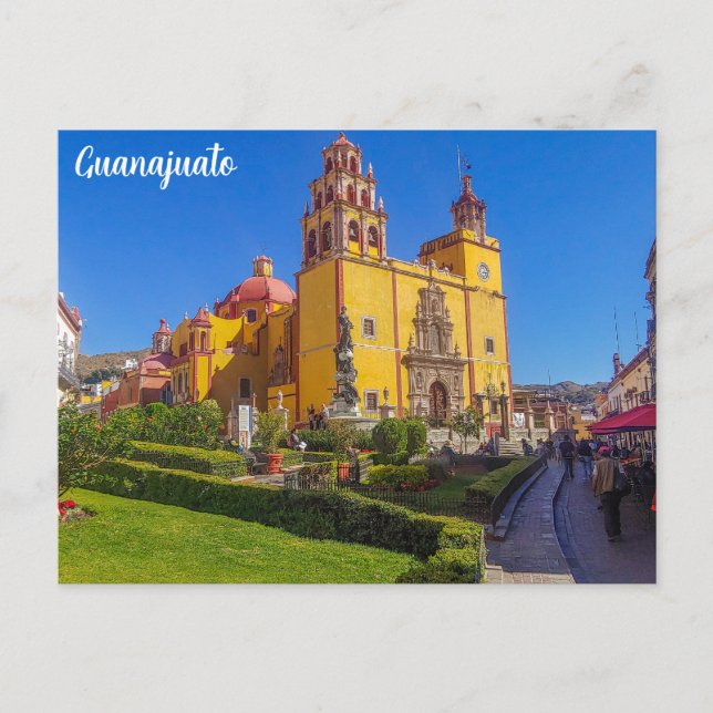 Postal Guanajuato, México, Basílica (Anverso)