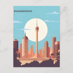 Postal Guangzhou China Viaje arte Viaje: Yunnan