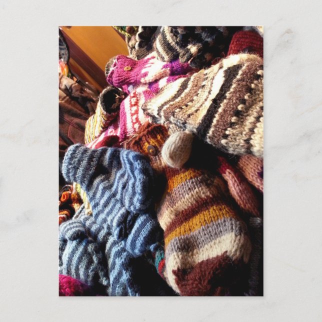 Postal Guantes y Mitones (Anverso)