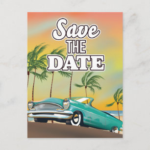 Postal Guardar el coche Date Classic