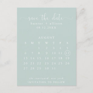 Postal   Guardar La Fecha   Calendario