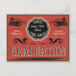 Postal Guardar la fecha de graduación escolar