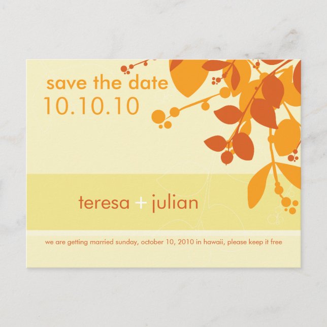 POSTAL GUARDAR LA FECHA :: NACIONAL 8 (Anverso)