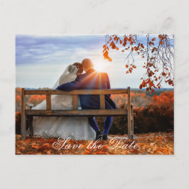 Postal Guardar la novia y el novio