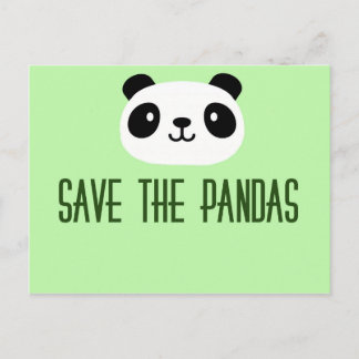 Postal Guardar Los Pandas