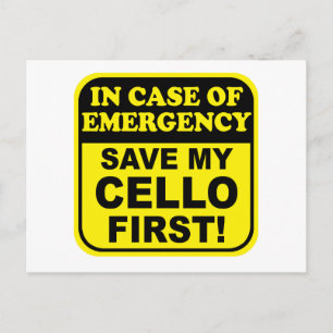 Postal Guardar mi Cello