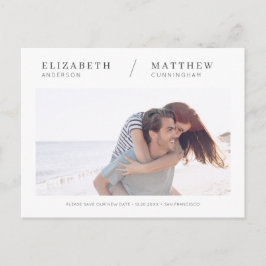 Postal Guardar Nuestra Nueva Fecha Personalizado De Moda