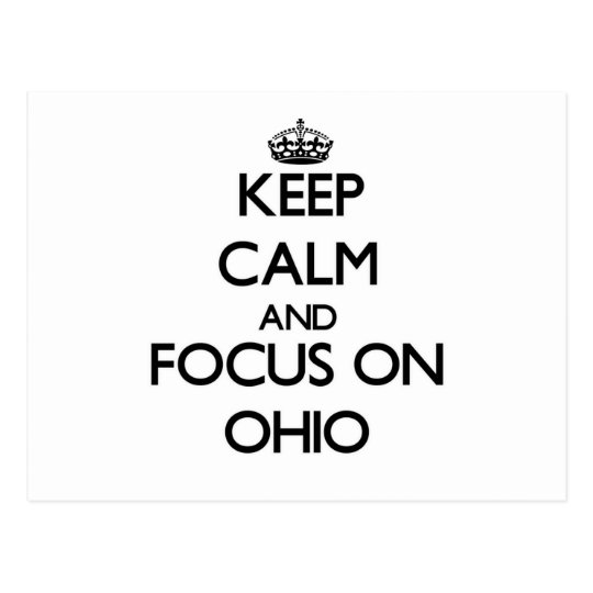 Postal Guarde la calma y el foco en Ohio