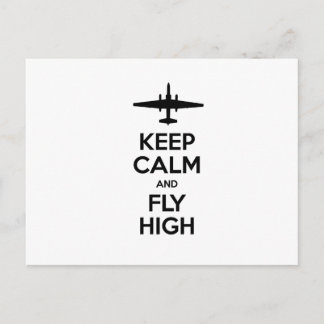Postal Guarde la calma y vuele alto U-2